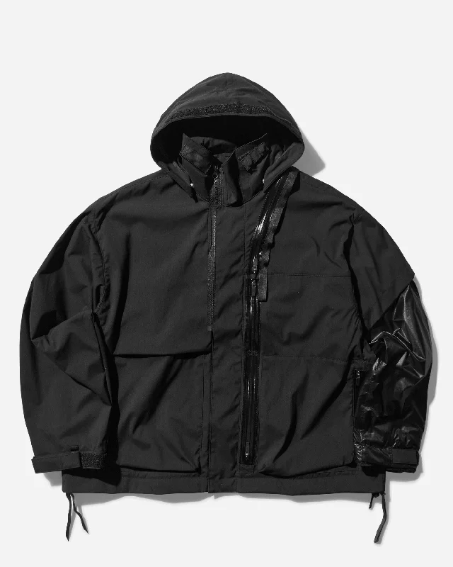 Men's Encapsulated Nylon Interops Jacket Black