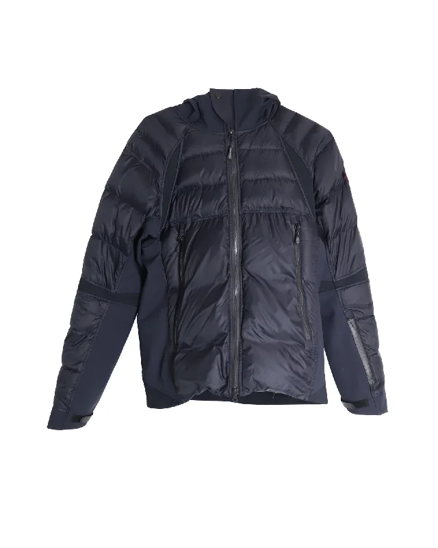 Canada Goose Quilted Jacket in Black Nylon