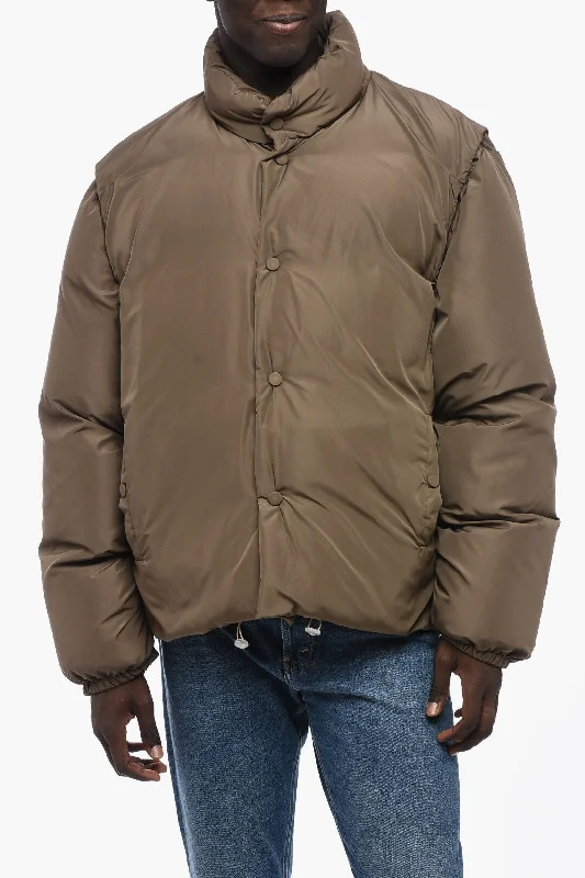 Magliano Solid Color Down Jacket with Front Buttoning