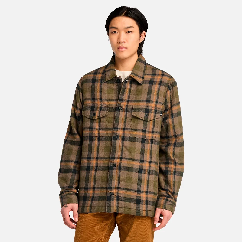 Men's Plaid Lined Jacket