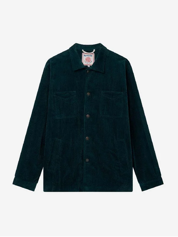 Stanley Men's Organic Cotton Corduroy Jacket | Marine Green