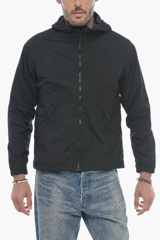 Woolrich Nylon RANCH Windbreaker Jacket with Hood