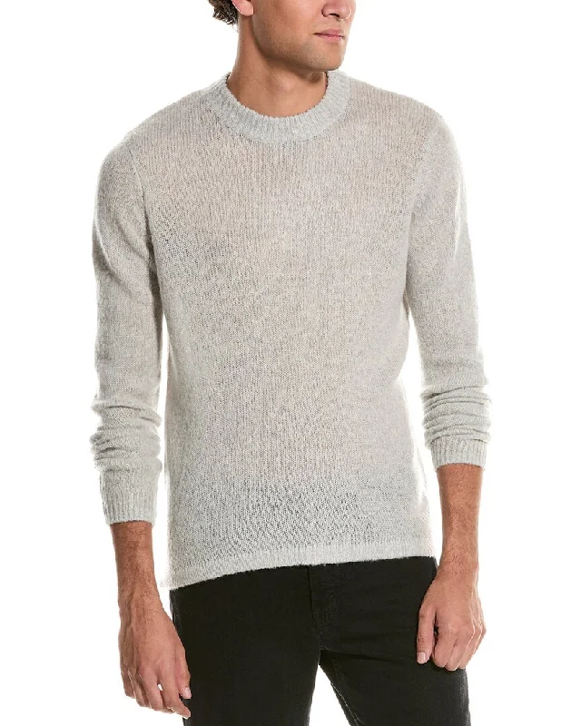 Autumn Cashmere Wool & Cashmere-Blend Crewneck Sweater