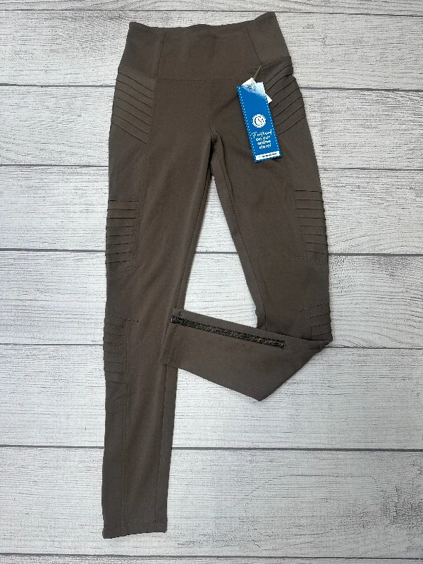 Brown Athletic Leggings Athleta, Size Xs