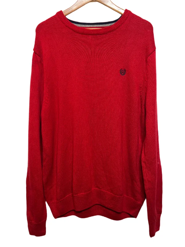 Chaps Mens Red Knitted Sweater (Size XL)