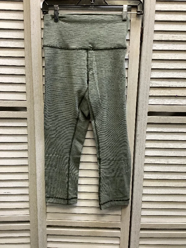 Green Athletic Leggings Lululemon, Size 8