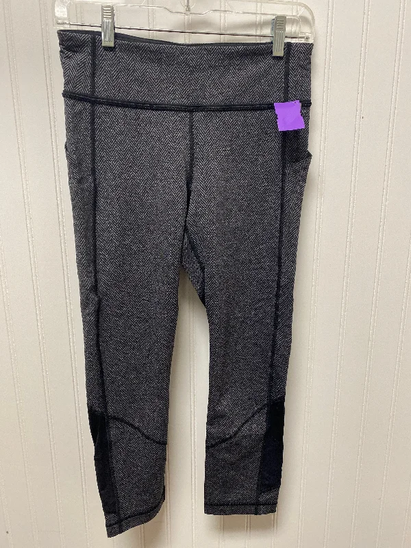 Grey Athletic Leggings Lululemon, Size S