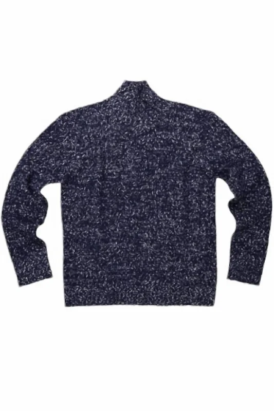 Men's Douglas Sweater In Navy Blue