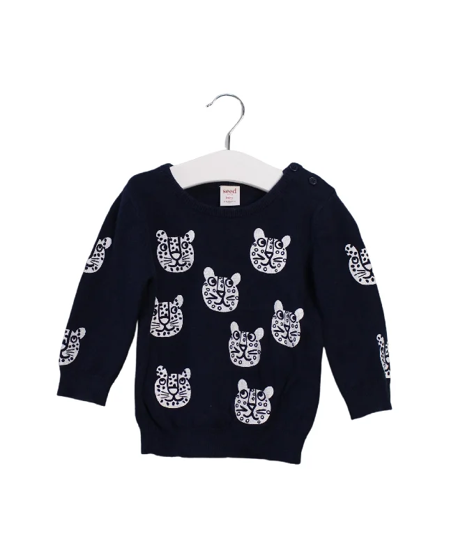 Seed Knit Sweater 12-18M