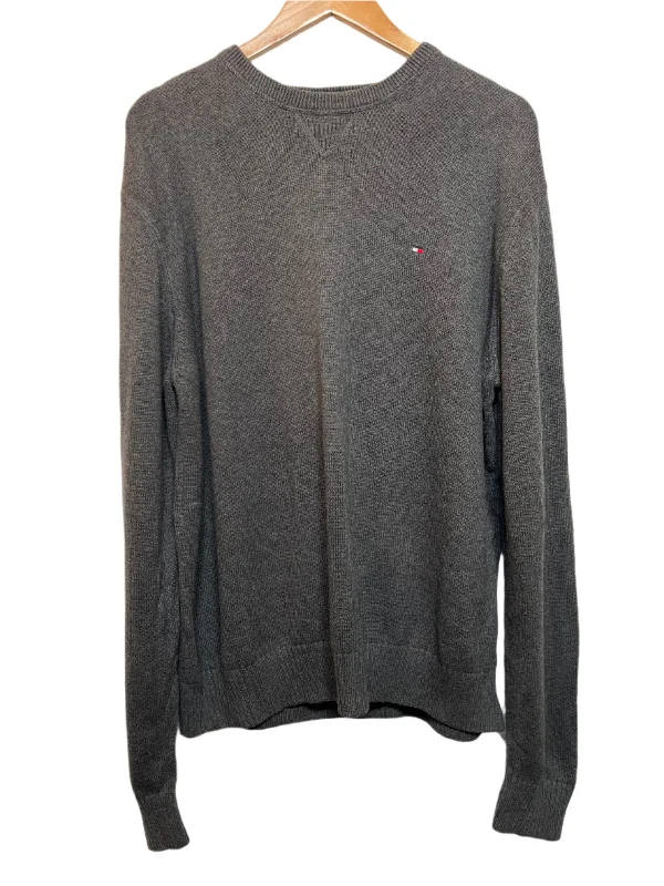 Tommy Hilfiger Mens Grey Sweater (Size XL)