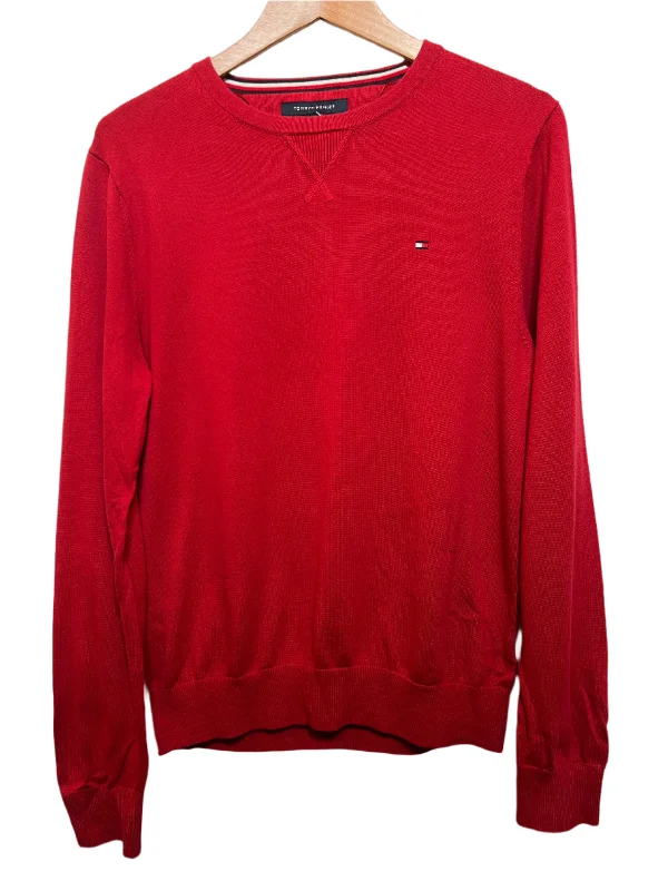 Tommy Hilfiger Mens Red Sweater (Size S)