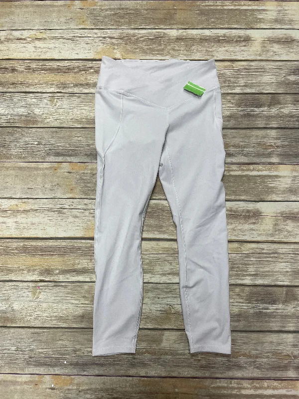 White Athletic Leggings Fabletics, Size M