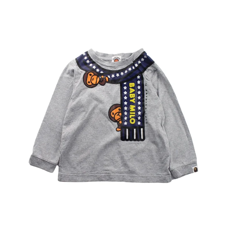 BAPE KIDS Crewneck Sweatshirt 4T