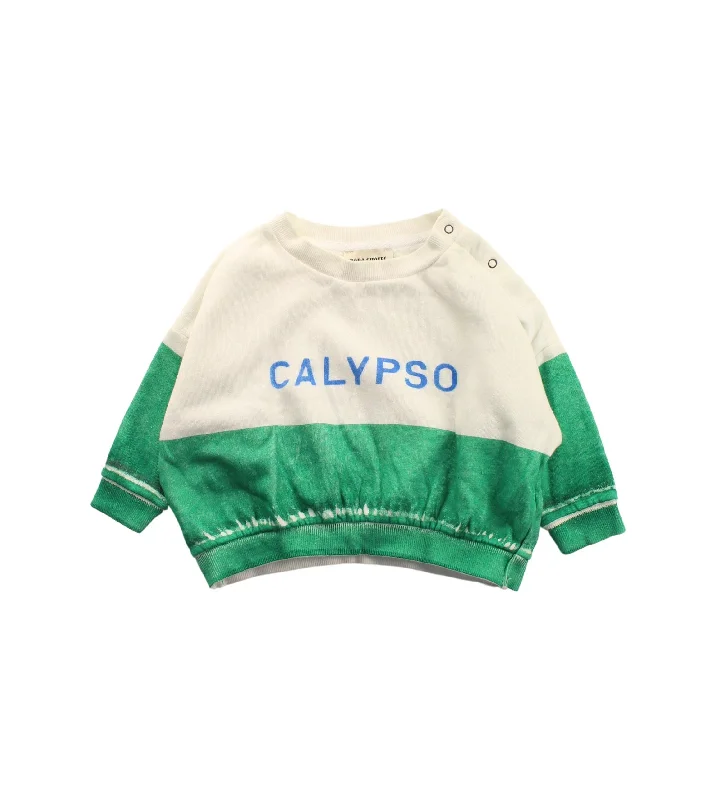 Bobo Choses Buttoned Sweatshirt 6-12M