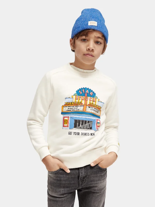 Kids - Relaxed-fit artwork sweatshirt