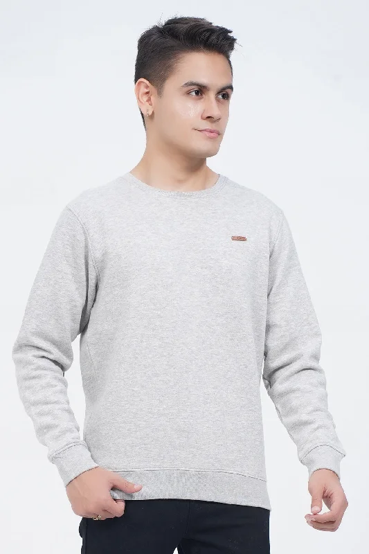 "CLOVIS" Crew Neck Long Sleeves Sweatshirt