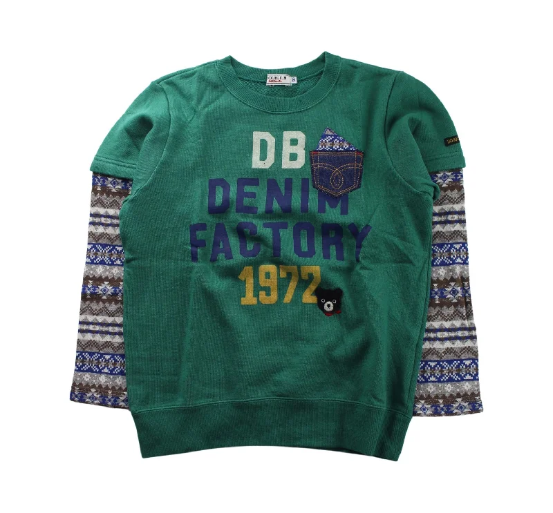 Miki House Crewneck Sweatshirt 7Y - 8Y