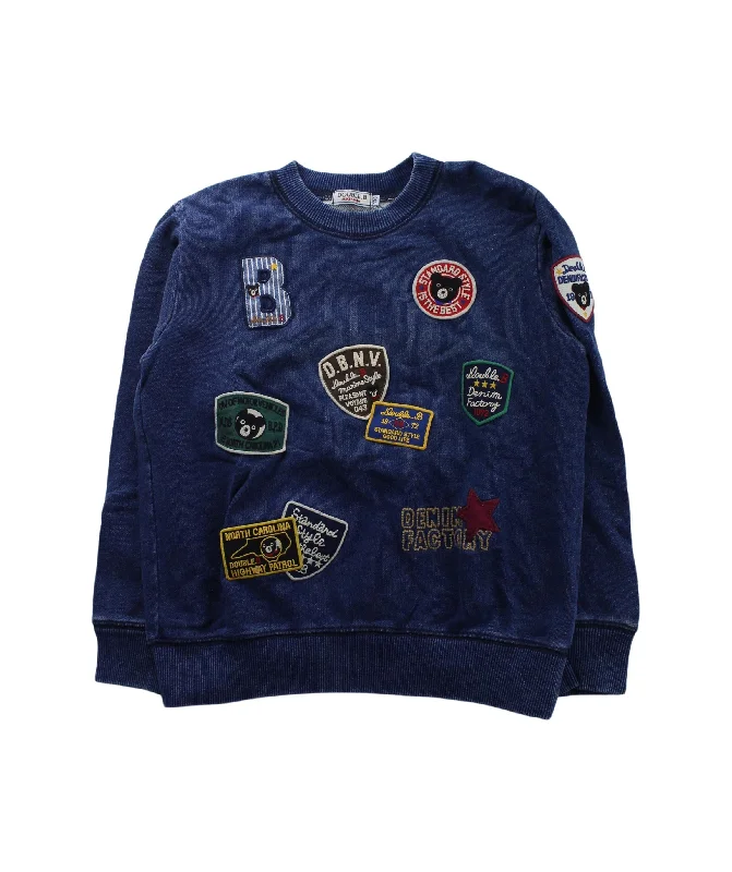 Miki House Crewneck Sweatshirt 7Y - 8Y