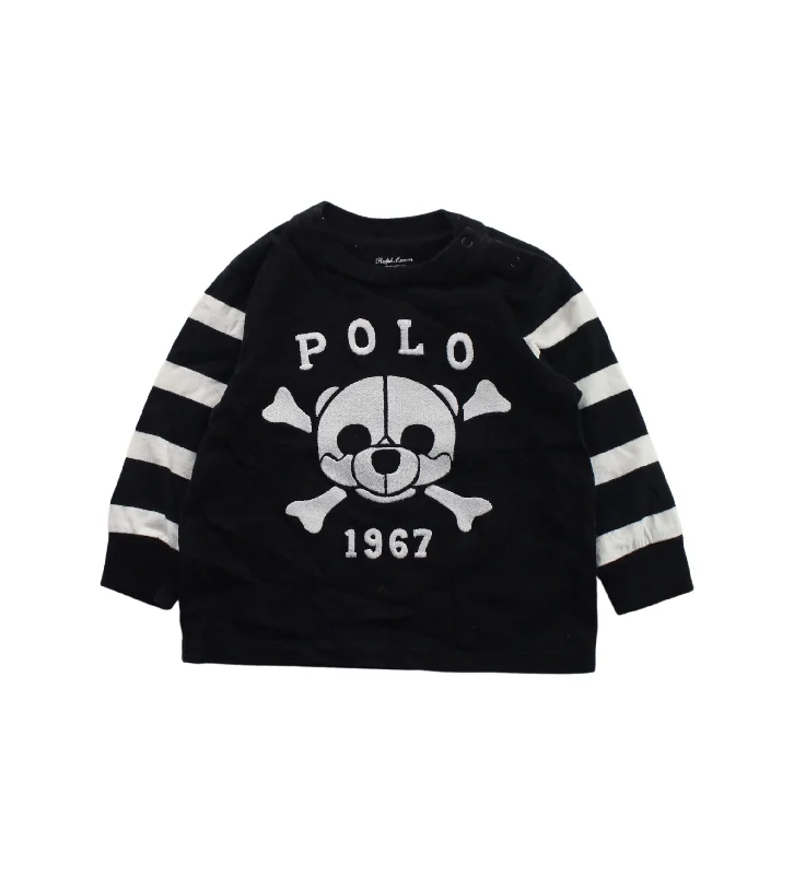 Ralph Lauren Buttoned Sweatshirt 6-12M