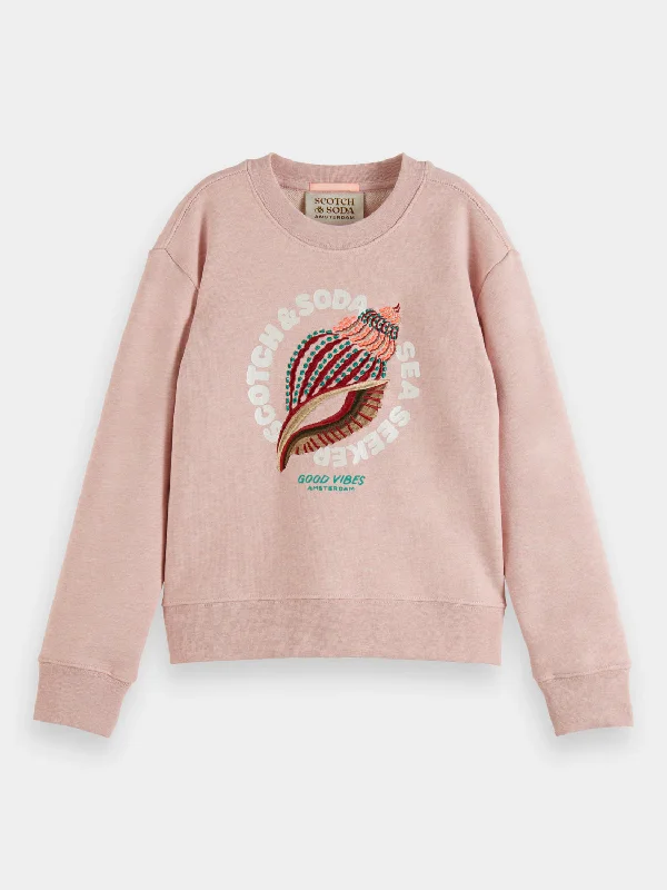 Kids - Relaxed-fit artwork sweatshirt