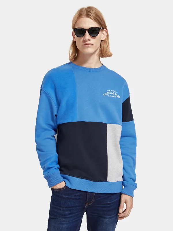 Relaxed-fit colourblock sweatshirt