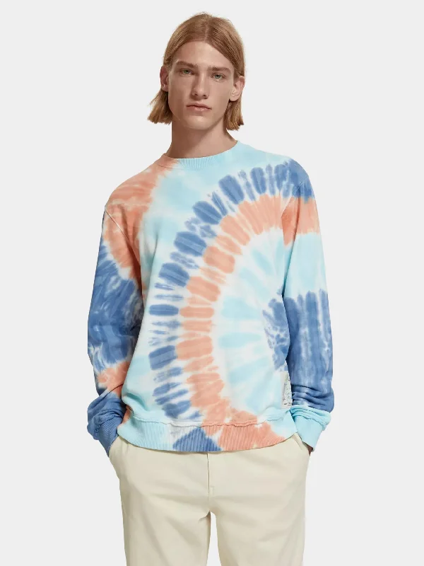 Tie-dyed sweatshirt